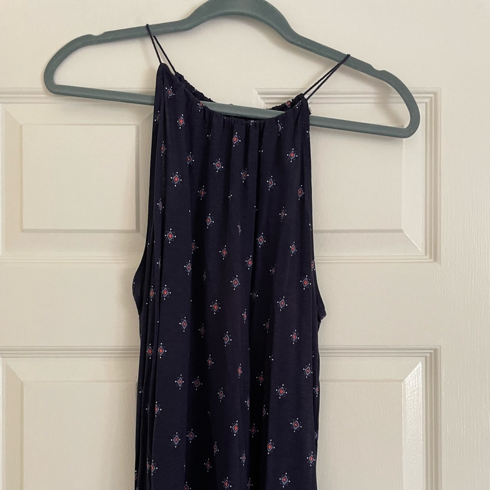 Old Navy Tank Top Navy and Pink design